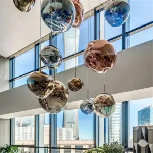 Fussan Mirrored Ball Pendant Lamp