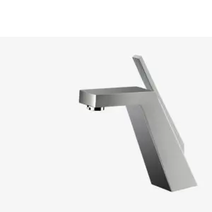 Single-lever tap for bathroom and toilet