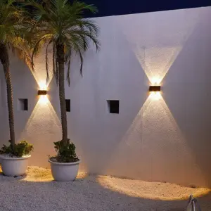 SolarBright - Waterproof LED Outdoor Wall Light