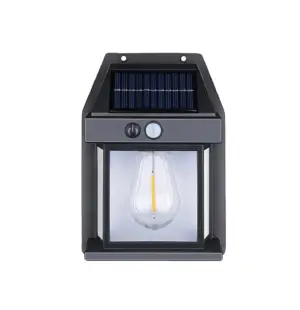 New Outdoor Solar Power Lamp with Motion Sensor