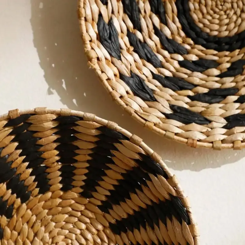 SeagrassDecorativeBohoWallBasket Homeko3