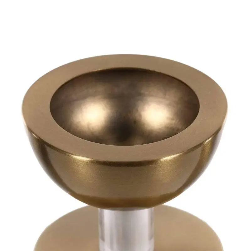 Semi spherical Candlestick Modern Elegant Home Accent