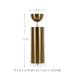 Semi spherical Candlestick Modern Elegant Home Accent