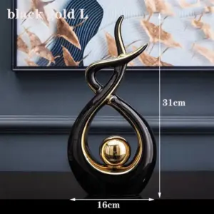 Luxury Modern Ceramic Statue Decoration