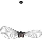 ShadowSleekPendelleuchte-EleganteSchwarzeHut-Design4 ShadowSleekPendelleuchte EleganteSchwarzeHut Design4