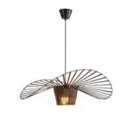 ShadowSleekPendelleuchte-EleganteSchwarzeHut-Design5 ShadowSleekPendelleuchte EleganteSchwarzeHut Design5