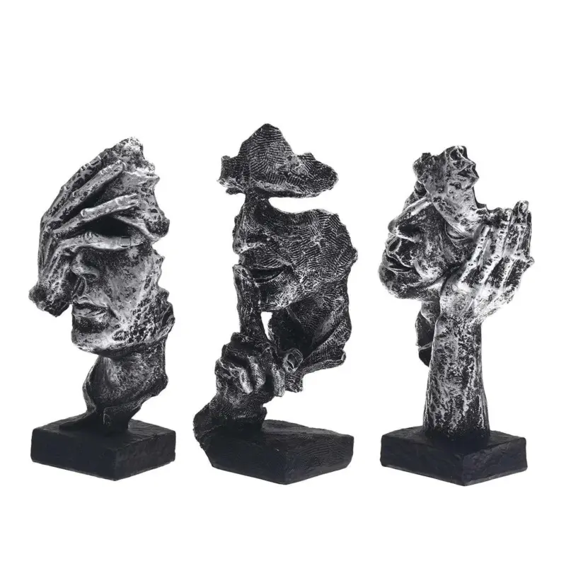 SilenceIsGoldStatues Homeko9