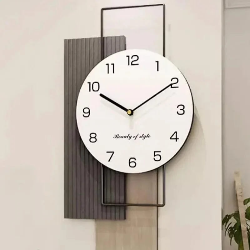 Silent Living Creative Wall Clock - Homeko