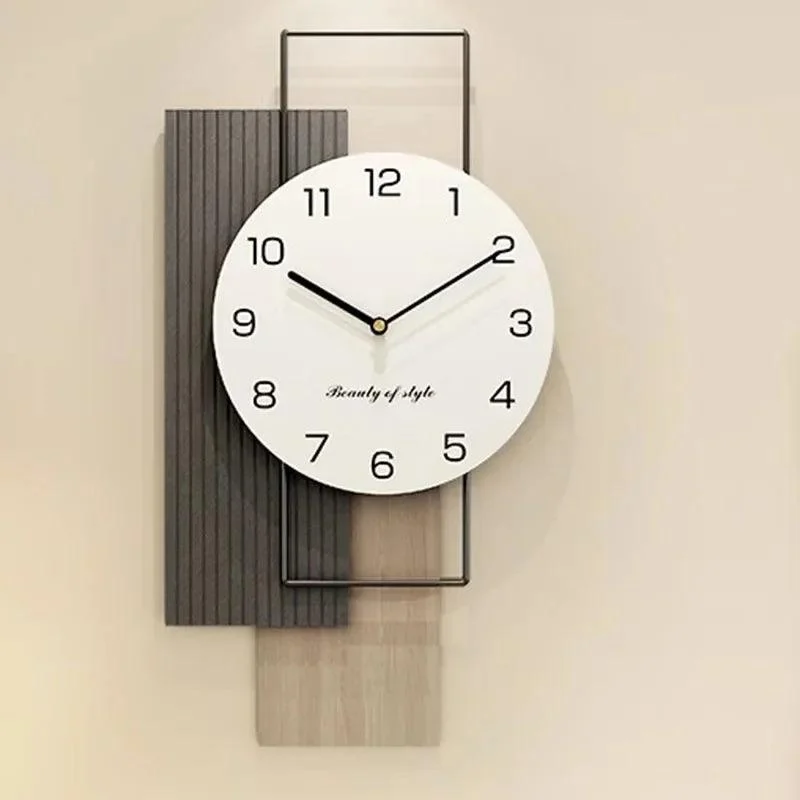 Silent Living Creative Wall Clock - Homeko