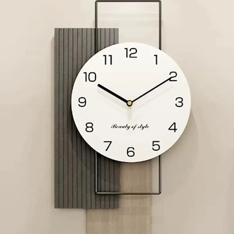 Silent Living Creative Wall Clock - Homeko