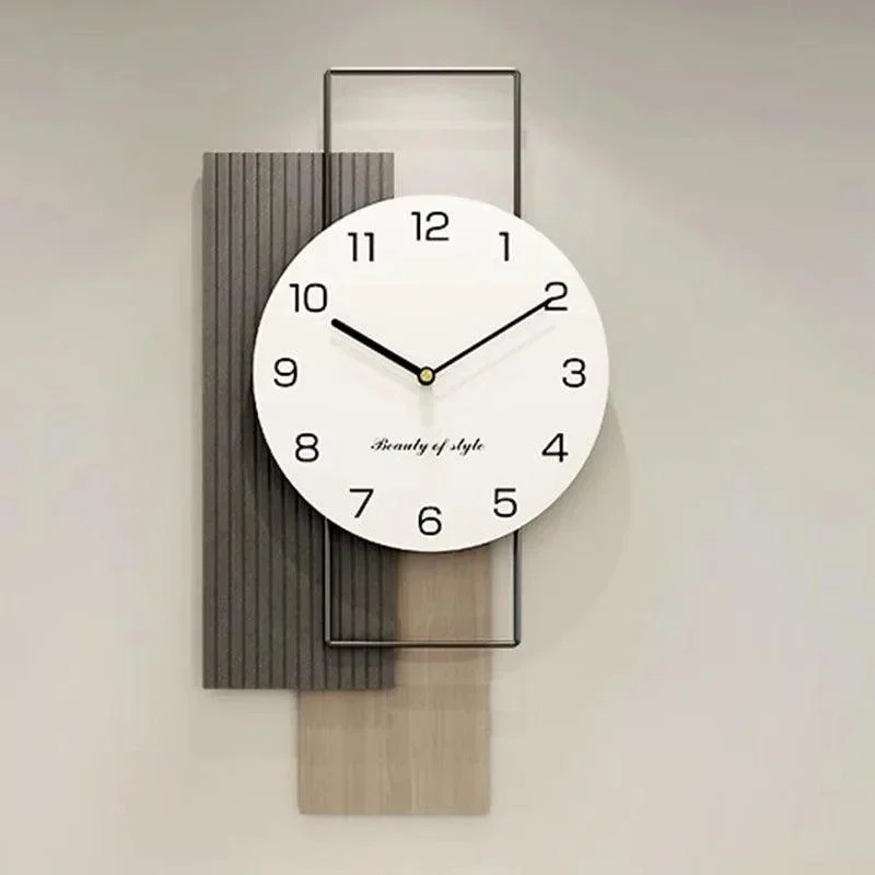 Silent Living Creative Wall Clock - Homeko