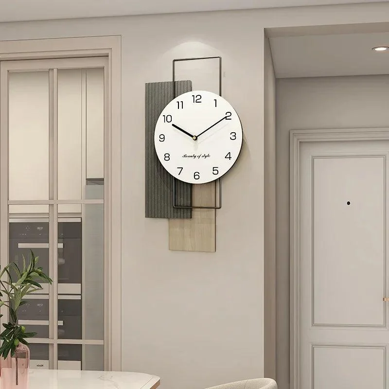 Silent Living Creative Wall Clock - Homeko