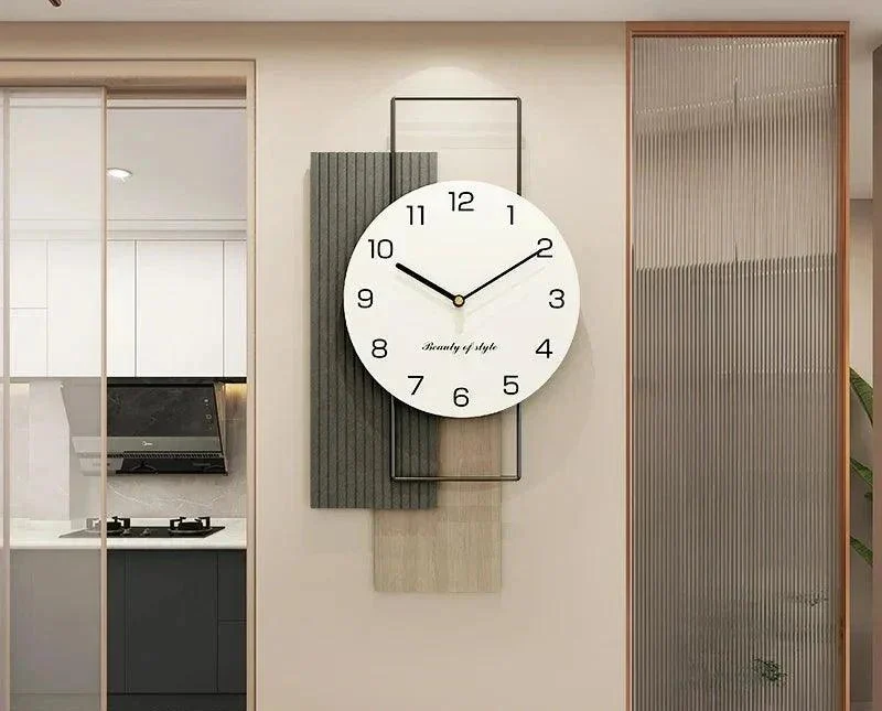 Silent Living Creative Wall Clock - Homeko