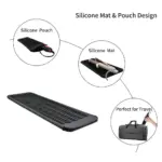 Silicone Heat Resistant Travel Pad Bag For Hair Curler Straight Hair Non Slip Insulation Storage Set 2c125ebc bd54 403b a45e 63a1a47d16fb