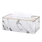 Silk Marble Tissue Box Decorfaure