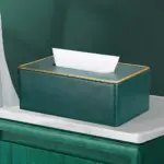 Silk Marble Tissue Box Decorfaure