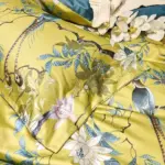 Silky Egyptian cotton Yellow Green Duvet Cover Bed sheet Fitted sheet set King Size Queen Bedding 37e12c81 cfb0 4165 9582 ce09707e0251