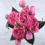 Silky Rose Gypsophila Bouquet Decorfaure