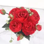 Silky Rose Gypsophila Bouquet Decorfaure