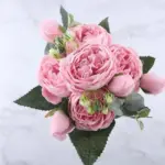 Silky Rose Gypsophila Bouquet Decorfaure