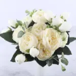 Silky Rose Gypsophila Bouquet Decorfaure