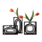 SilverHollowCutoutVase Homeko6