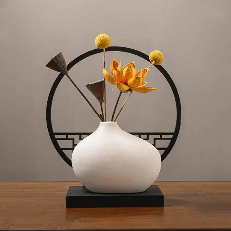 Simple Elegant White Vase - Homeko