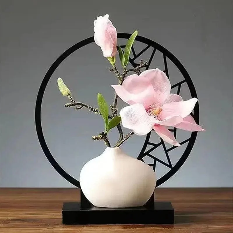 Simple Elegant White Vase - Homeko