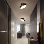 SimpleLedCopperSemiFlushMountCeilingLight_3 SimpleLedCopperSemiFlushMountCeilingLight