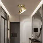 SimpleLedCopperSemiFlushMountCeilingLight_4 SimpleLedCopperSemiFlushMountCeilingLight