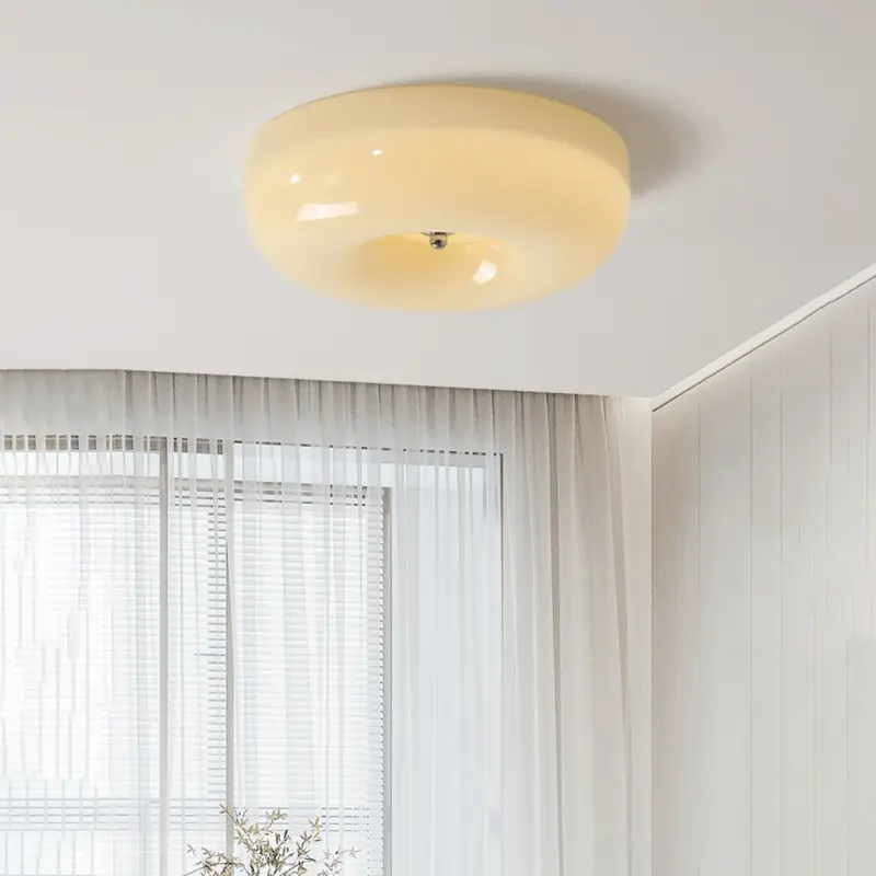 SimpleRoundCeilingLampforBedroom Homeko3