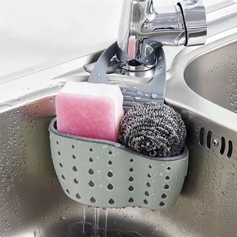 Sink Shelf Soap Sponge Drain Rack Bathroom Holder Kitchen Storage Suction Cup Kitchen Organizer Sink kitchen 1abd182a 2c6f 485c 90b4 e08a3068cbe2