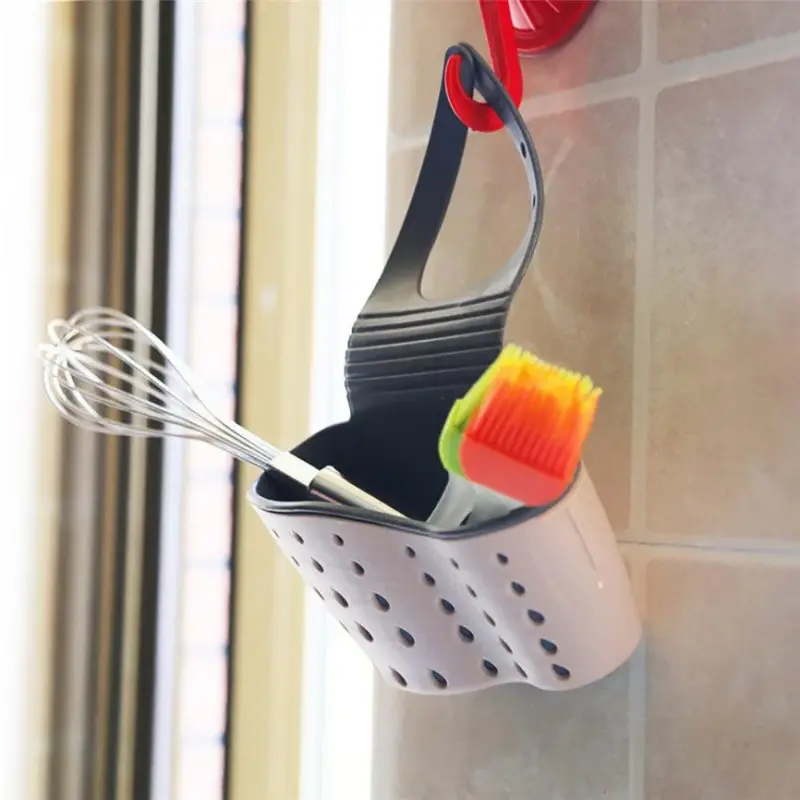 Sink Shelf Soap Sponge Drain Rack Bathroom Holder Kitchen Storage Suction Cup Kitchen Organizer Sink kitchen 46a868ab f531 4e95 9044 2892329fa2fe