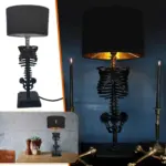 Skull Table Lamp Skeleton Horror 3D Statue Creative Party Ornament Prop Halloween Home Decoration Atmosphere Lamp 023f6f45 a53e 426e 9a28 48f7a41b5fe5