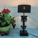Skull Table Lamp Skeleton Horror 3D Statue Creative Party Ornament Prop Halloween Home Decoration Atmosphere Lamp bd2e2a18 ad38 4b2b a9a9 cc8bd9af639f