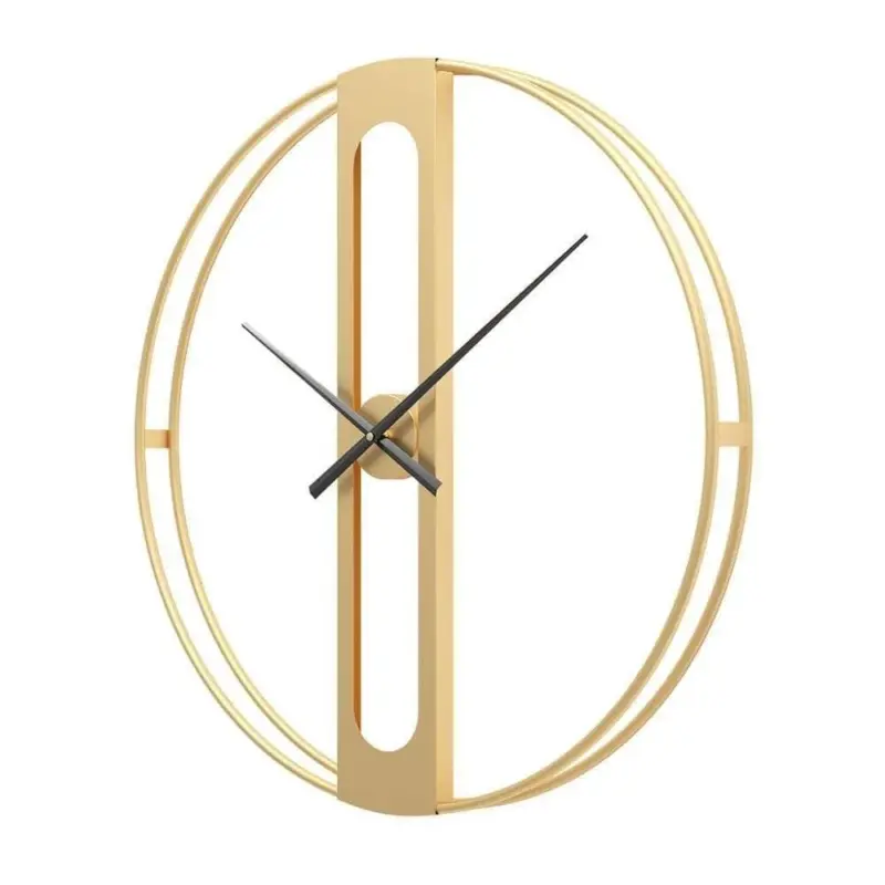 Sleek Modern Nordic Wall Clock Timekeeping with a Contemporary Twist