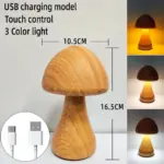 Slimme Touch Control Led Houten Schattige Paddestoel Nachtlampjes Draagbare Dimbare Bedlampje Met Usb Oplaadlampen Voor Home.jpg fe19f821 3864 47ef 8b61 4a890595e2c0