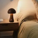 SmallCuteMushroomLEDLightingWoodenRoomDecorationLamp Homeko6
