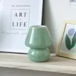 SmallStripedGlassBabyMushroomLamp