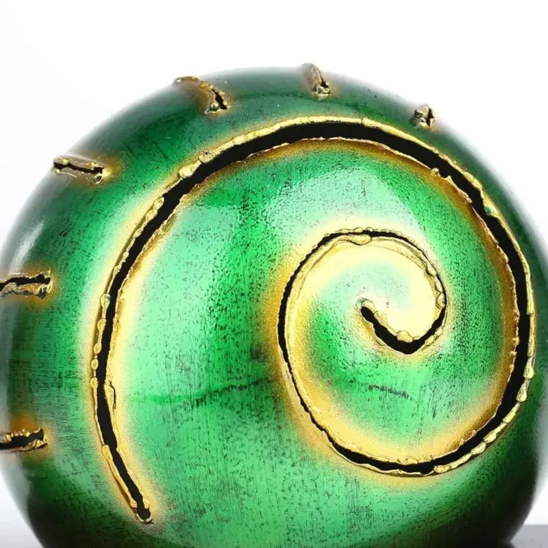 Snail Garden Ornament Fun Whimsical Cartoon Design