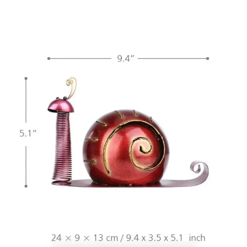 Snail-Garden-Ornament-Fun-Whimsical-Cartoon-Design-2 Snail Garden Ornament Fun Whimsical Cartoon Design