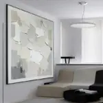 Snow Handmade Painting Decorfaure