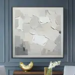 Snow Handmade Painting Decorfaure