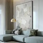 Snow Handmade Painting Decorfaure
