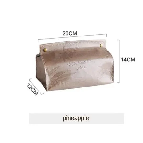 Soft Vegan Leather Tissue Box Decorfaure 1685704737