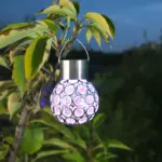 Solar LED Hanging Light Lantern Waterproof Hollow Out Ball Lamp for Outdoor Garden Yard Patio decoration 5e1cdbe9 525b 429b 9592 b1415920e590