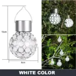 Solar LED Hanging Light Lantern Waterproof Hollow Out Ball Lamp for Outdoor Garden Yard Patio decoration 76037487 8895 4385 bb3d fe17d9666d3e