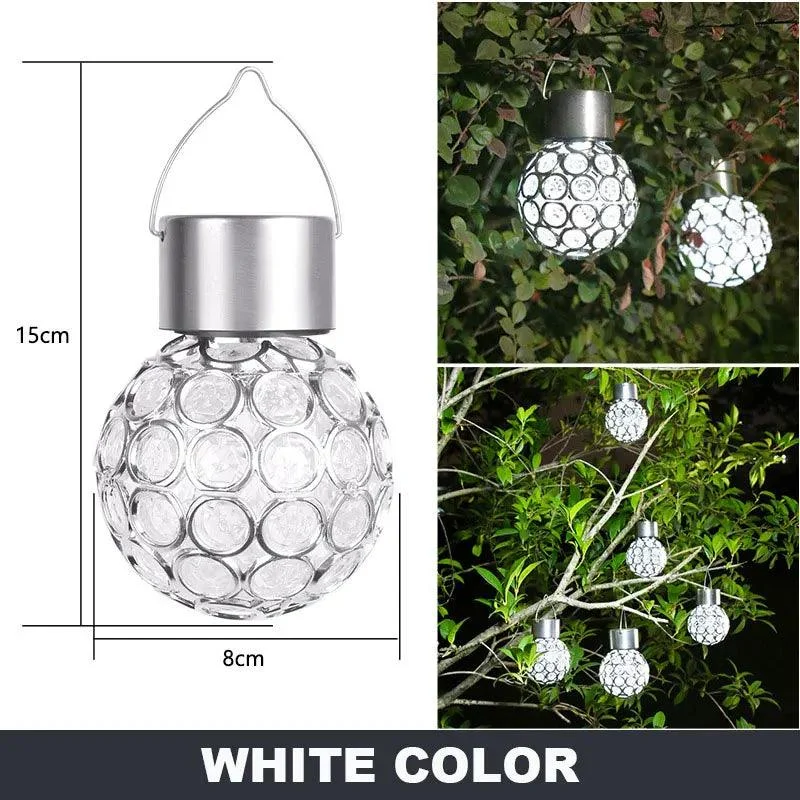 Solar Led Hanging Light Lantern Waterproof Hollow Out Ball Lamp For Outdoor Garden Yard Patio Decoration 76037487 8895 4385 Bb3d Fe17d9666d3e