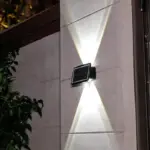 Solar LED Wall Light Outdoor Waterproof Garden Lights Wall Washer Villa Exterior Wall Lamp Terrace Strong 2d4b160a fdb4 4c41 a060 2b8a3c080103