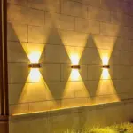 Solar LED Wall Light Outdoor Waterproof Garden Lights Wall Washer Villa Exterior Wall Lamp Terrace Strong 2f8c6896 19de 4958 8934 0c1d01b3927d